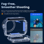 Custodia impermeabile 60m per DJI Action 6 con doppia chiusura