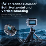 Custodia impermeabile 60m per DJI Action 6 con doppia chiusura