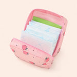 Borsa porta assorbenti igienici impermeabile con cerniera