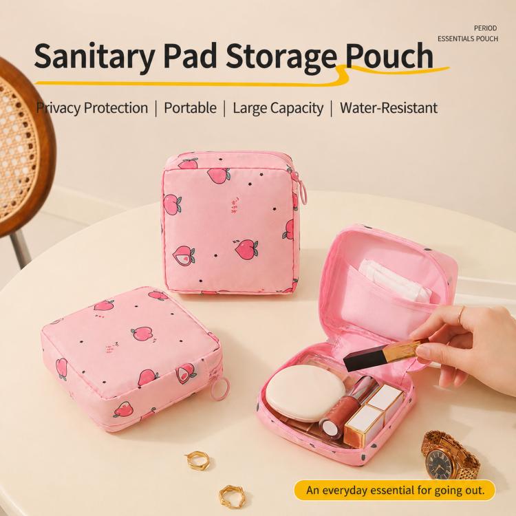 Borsa porta assorbenti igienici impermeabile con cerniera