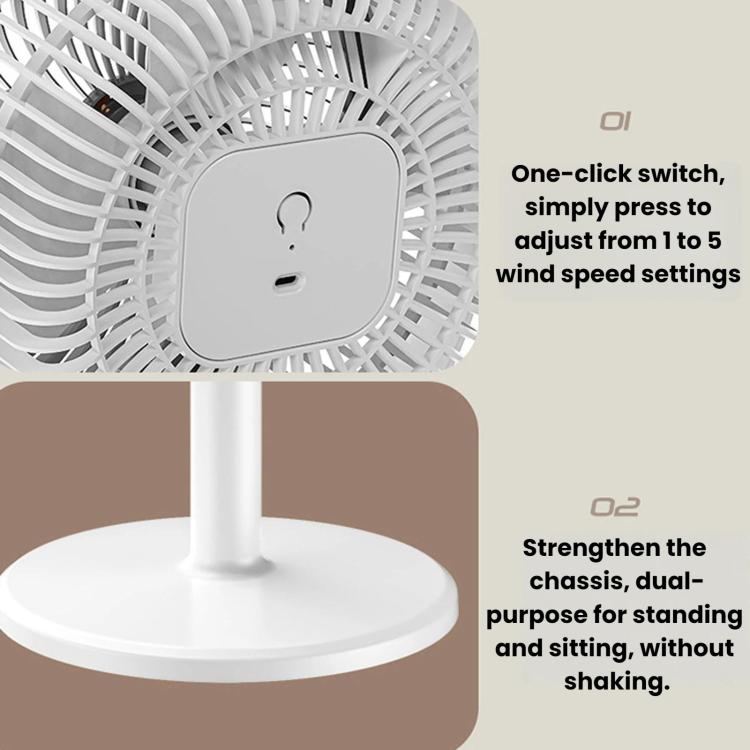 Ventilatore da tavolo/pavimento estensibile ad alta potenza per uso domestico