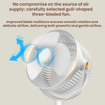 Ventilatore da tavolo/pavimento estensibile ad alta potenza per uso domestico