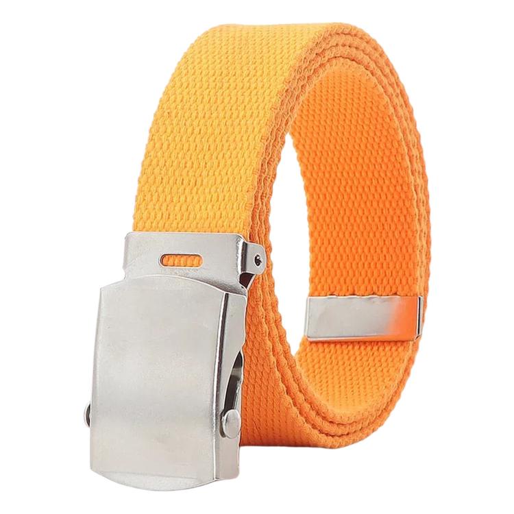 Cintura da uomo in tela 32 mm con fibbia scorrevole
