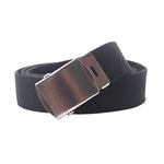 Cintura da uomo in tela 32 mm con fibbia scorrevole