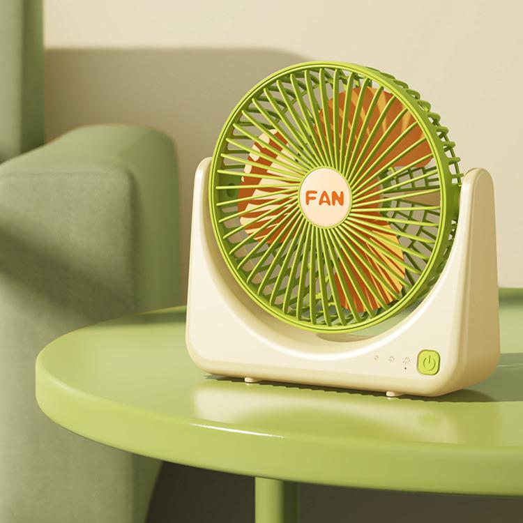 Mini ventilatore portatile da tavolo ricaricabile tramite USB