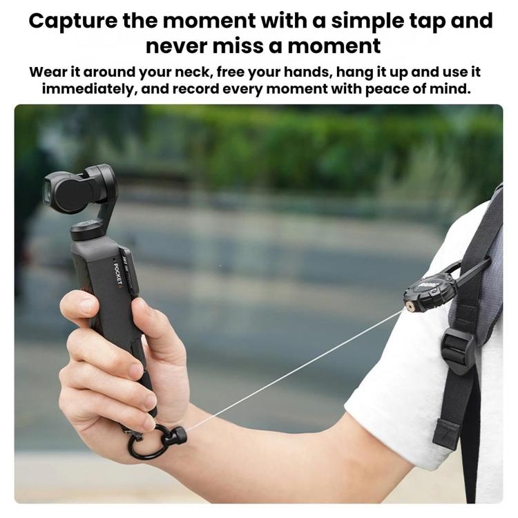 Gancio magnetico telescopico per DJI Osmo Pocket 4/3