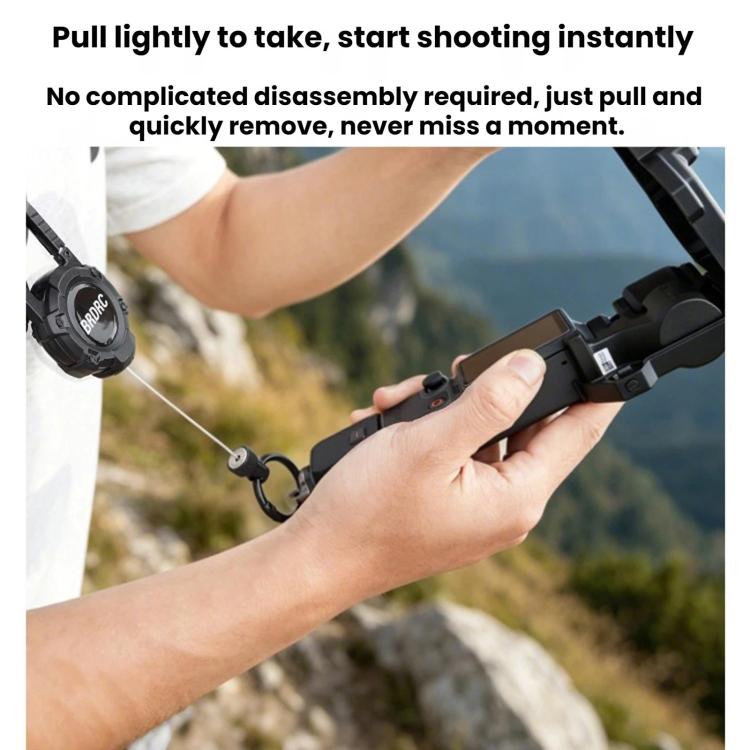 Gancio magnetico telescopico per DJI Osmo Pocket 4/3