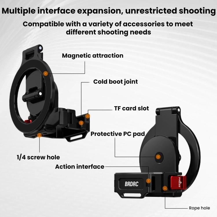 Supporto magnetico per teleprompter DJI Osmo Pocket 4/4 Pro/3