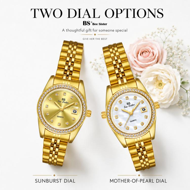 Orologio da donna BS Bee Sister FA1787 con cinturino in acciaio