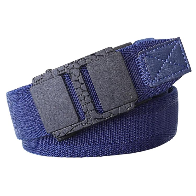 Cintura da uomo elastica in nylon con fibbia automatica