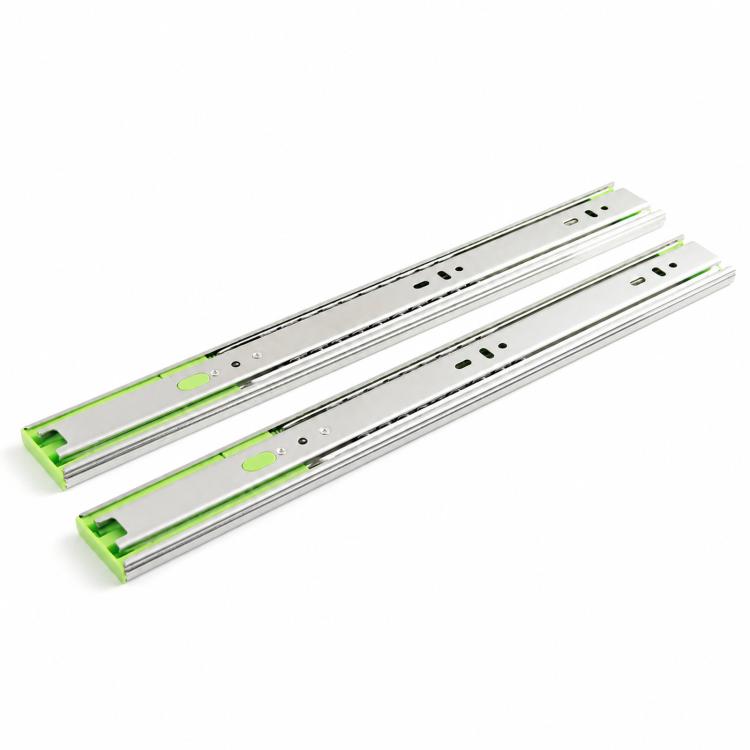 Guide per cassetti a chiusura ammortizzata in acciaio 25-40cm