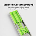 Guide per cassetti a chiusura ammortizzata in acciaio 25-40cm