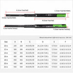 Guide per cassetti a chiusura ammortizzata in acciaio 25-40cm