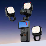 BRDRC Luce di riempimento portatile Monster, For DJI Osmo Pocket 4 / 4P, For DJI Osmo Pocket 3