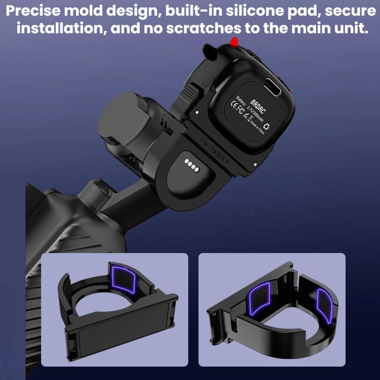 BRDRC Luce di riempimento portatile Monster, For DJI Osmo Pocket 4 / 4P, For DJI Osmo Pocket 3