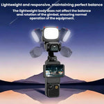 BRDRC Luce di riempimento portatile Monster, For DJI Osmo Pocket 4 / 4P, For DJI Osmo Pocket 3
