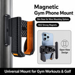 Supporto magnetico per telefono da palestra con clip 360°