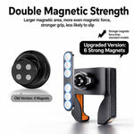 Supporto magnetico per telefono da palestra con clip 360°