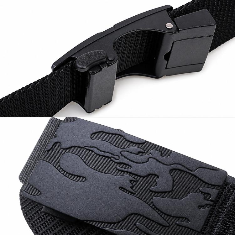 Cintura da uomo in nylon con fibbia automatica