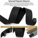 Cintura da uomo in nylon con fibbia automatica
