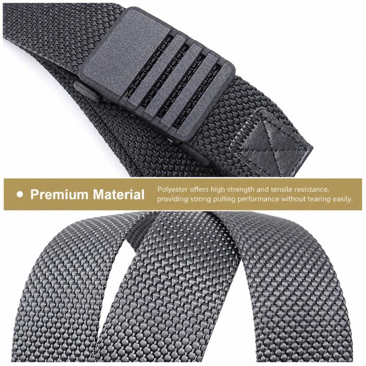 Cintura da uomo in nylon con fibbia automatica