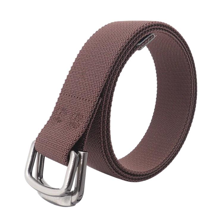 Cintura unisex elastica in nylon con doppia fibbia 105-125cm