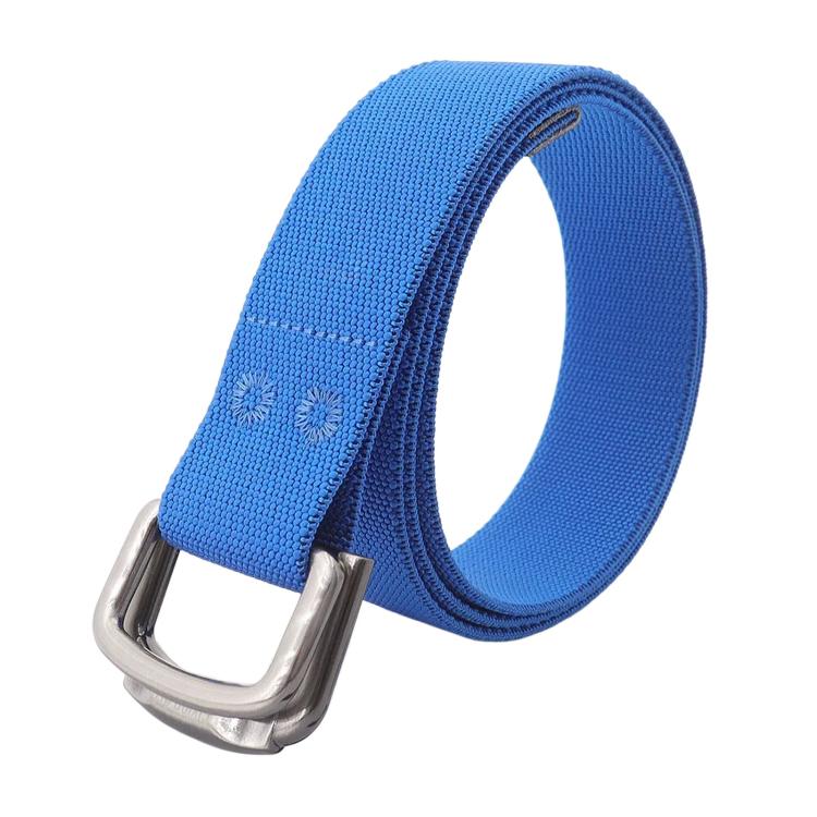 Cintura unisex elastica in nylon con doppia fibbia 105-125cm
