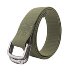 Cintura unisex elastica in nylon con doppia fibbia 105-125cm