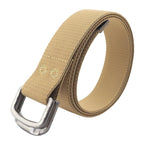 Cintura unisex elastica in nylon con doppia fibbia 105-125cm