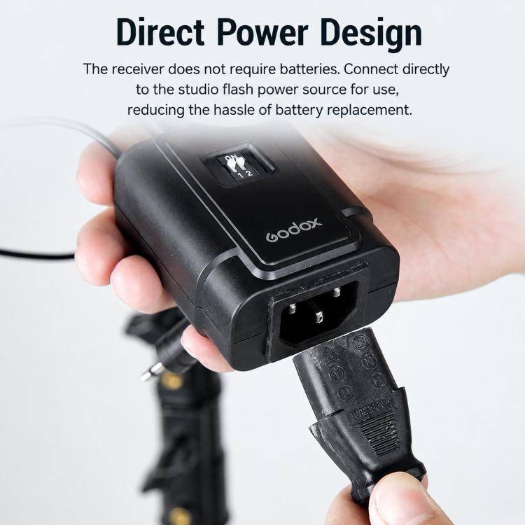 Sincronizzazione flash flash universale wireless Godox DM16 per fotocamere DSLR, Transmitter, Receiver, Transmitter+Receiver, Transmitter+2 Receiver, Transmitter+3 Receiver