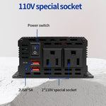 Inverter onda sinusoidale 12V a 110V 500W con display