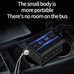 Inverter onda sinusoidale 12V a 110V 500W con display