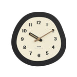 Orologio da parete ovale moderno silenzioso con pendolo