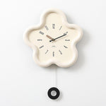 Orologio da parete silenzioso a forma di fiore 42cm