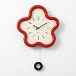 Orologio da parete silenzioso a forma di fiore 42cm