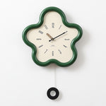 Orologio da parete silenzioso a forma di fiore 42cm