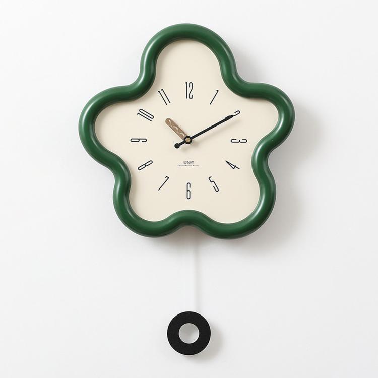 Orologio da parete silenzioso a forma di fiore 42cm