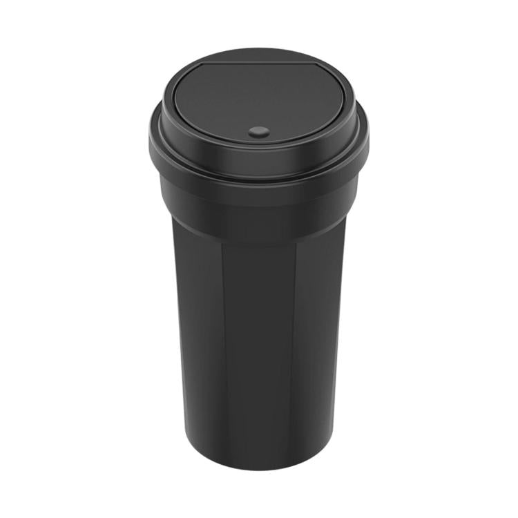 Cestino multifunzionale per auto, mini secchio portaoggetti per veicolo e posacenere, Car Trash Can With Lid