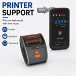 Rilevatore elettrochimico di alcol con stampante wireless