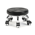 Sgabello basso girevole con ruote 22cm