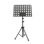 Leggio universale pieghevole e portatile con altezza regolabile per spartiti, ideale per prove e spettacoli., Stand + Folder + Storage Bag