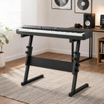 Supporto universale per tastiera a Z rinforzato, regolabile, per pianoforte domestico.