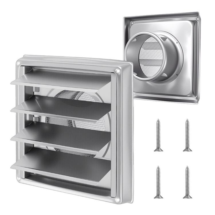 Copertura uscita aria asciugatrice in acciaio inox 304