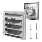 Copertura uscita aria asciugatrice in acciaio inox 304
