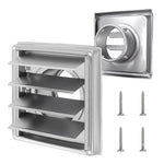 Copertura uscita aria asciugatrice in acciaio inox 304