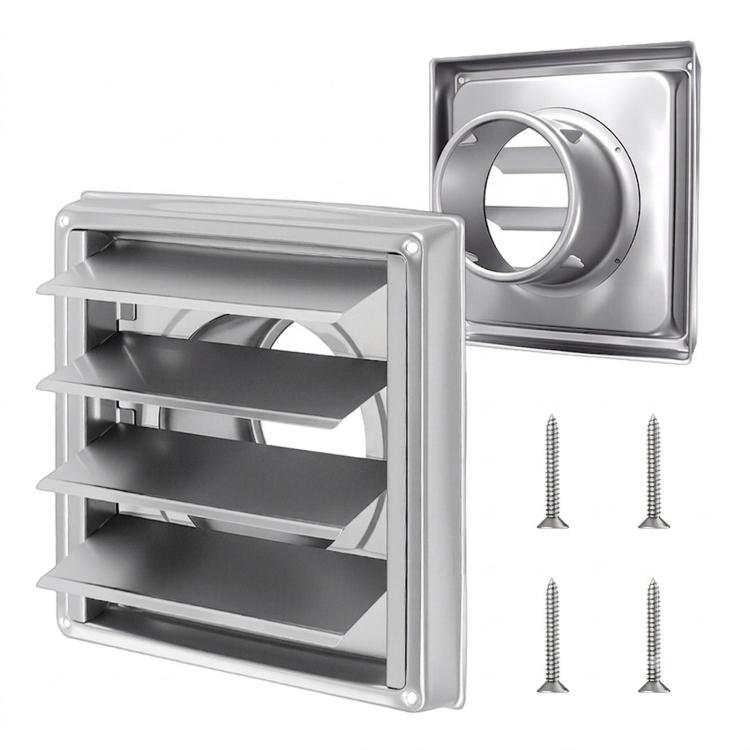 Copertura uscita aria asciugatrice in acciaio inox 304