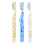 Mini pettine antipulci per viso animali denti 0,35 mm