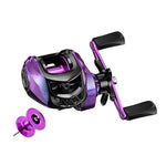 Mulinello da pesca a casting con freno magnetico 7.2:1
