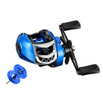Mulinello da pesca a casting con freno magnetico 7.2:1