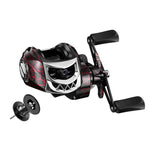 Mulinello da pesca a casting con freno magnetico 7.2:1